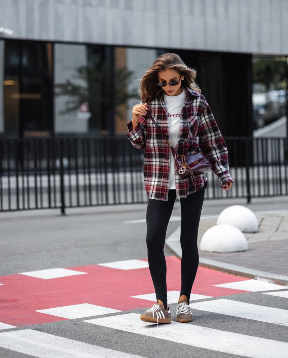 97 Лосини утеплені зі штріпками